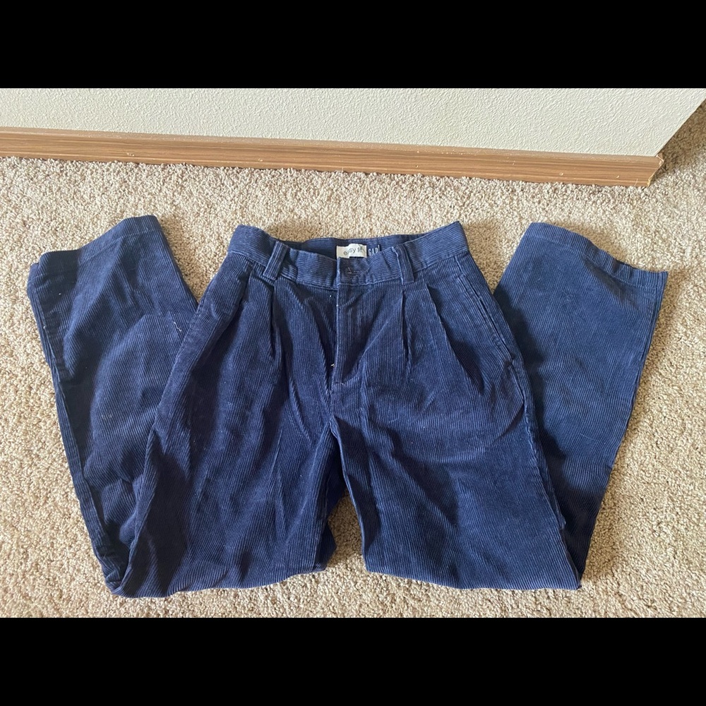 GAP High waisted Corduroy Pants